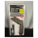 Camo Utility Knife & Multi-tool