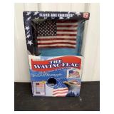 Electronic Waving Flag