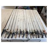 Rods w/ Reels (15)