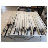 Rods w/ Reels (15)
