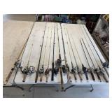Rods w/ Reels (15)