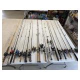 Rods w/ Reels (15)