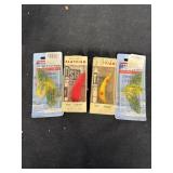 Helin's & Burke Lures (4)
