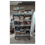 STACKING BOOKCASE WITH CONTENTS