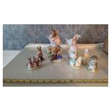 RABBIT FIGURINES