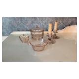 PINK DEPRESSION GLASS LOT