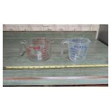 PYREX MEASURING CUPS