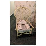 BAMBOO FAN BACK CHAIR