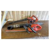 HEDGE TRIMMER AND LEAF BLOWER