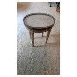 MARBLE TOP SIDE TABLE