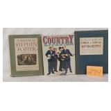 3 books (country music/foster/gilbert & sullivan)