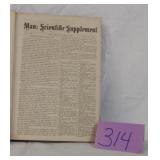 man, scientific supplement