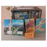 box geography books (see description)