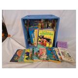 crate of children's books