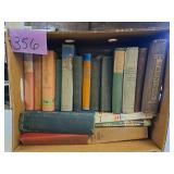 box tennyson+other vintage books