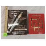 2- bowie knife books