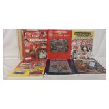 6-antique collector books (see description)