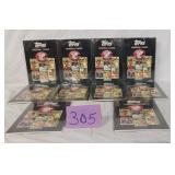 topps reds baseball card books still in wrappers