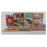 12 early racing magazines