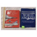 2 books great aircraft-wprld aircraft
