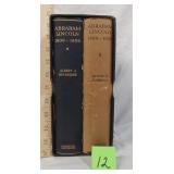 lincoln 1809-1852 2 book set
