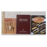 3- knife books