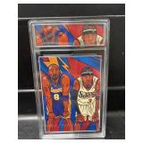 Kobe Bryant & Allen Iverson Slabbed Card