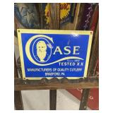 Case Tested XX Knives Porcelain Sign
