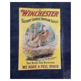 Winchester Yellow Shotgun Shells Store Sign QUAIL