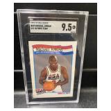 1991-92 Hoops Michael Jordan Olympic SGC 9.5
