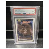 1992 Topps Michael Jordan Graded PSA MINT 9
