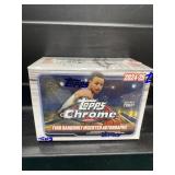 2024-25 Topps Chrome Basketball Sealed Wax Box