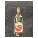 Batter Up Baseball Soda Bottle Porcelain Sign