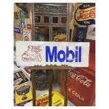 MOBIL Pegasus Painted Metal Sign GAS OIL