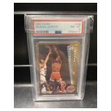 1992 Fleer Michael Jordan Card Graded PSA 8