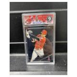 2020 Shohei Ohtani Topps Chrome Black Graded 9