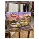 CAMARO Z-28 Drive-In Metal Sign-GAS OIL AUTO