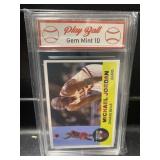 Michael Jordan 1960 Style Card Graded 10