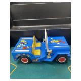 RARE Marx Disneyland Jeep Friction Toy-Metal Japan