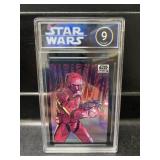 Star Wars Sith Trooper Card Graded 9