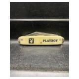 Vintage PLAYBOY Bunny Pocket Knife USA 2 Blade