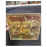 Vintage Milton Bradley Circus Puzzle Early 1900