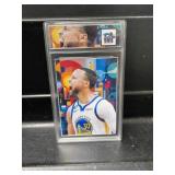 Stephen Curry Downtown Color Blast Card Slabbed
