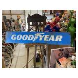 1979 Double Sided Metal Goodyear Sign