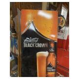 Budweiser Black Crown Beer Authentic Metal Sign