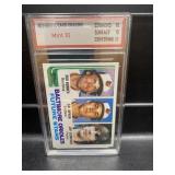 1982 Topps Cal Ripken RARE Blank Back RC Graded 10