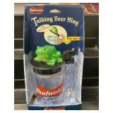 1996 Unopened Unused Budweiser Frog Talking Mug
