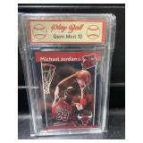 Michael Jordan Bulls Rated Rookie Card Graded 10