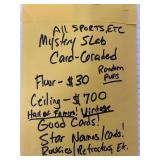 Mystery Graded Slab Card Floor-$30 Ceiling-$700