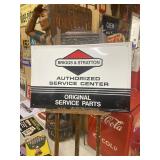 Vintage Briggs/Stratton Engines Service Metal Sign